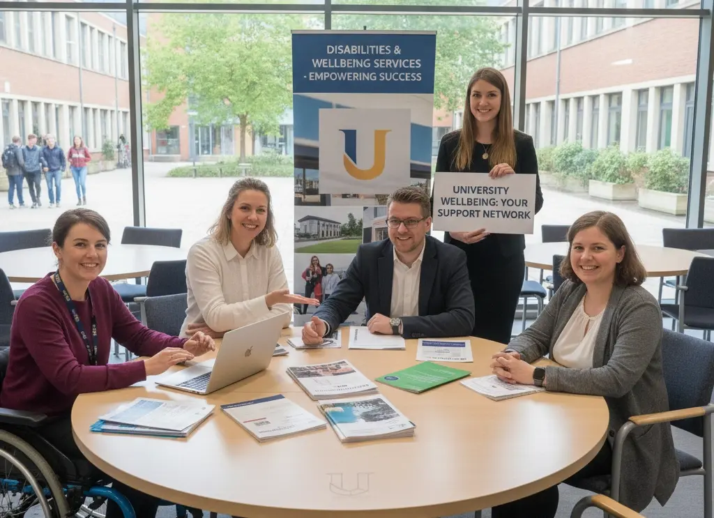 1. Contact your university's Disabilities and Wellbeing Team